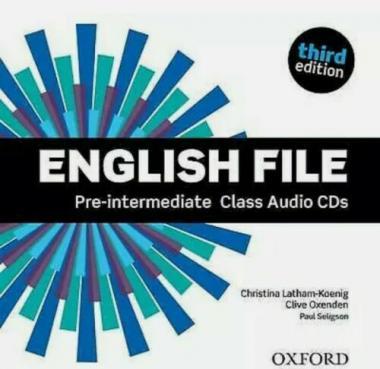 ENGLISH FILE 3E PRE-INT CLASS AUDIO CD