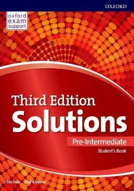 SOLUTIONS 3RD ED. PRE-INTERMEDIATE STUDENT
