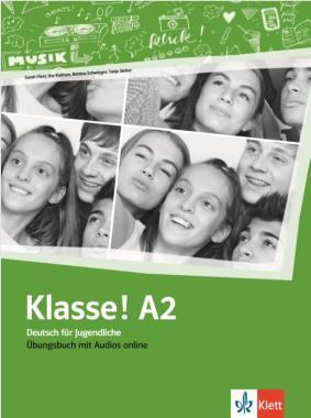 Klasse! A2 Übungsbuch mit Audios online