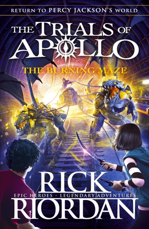 Rick Riordan - The Burning Maze - The Trials of Apollo 3. kötet